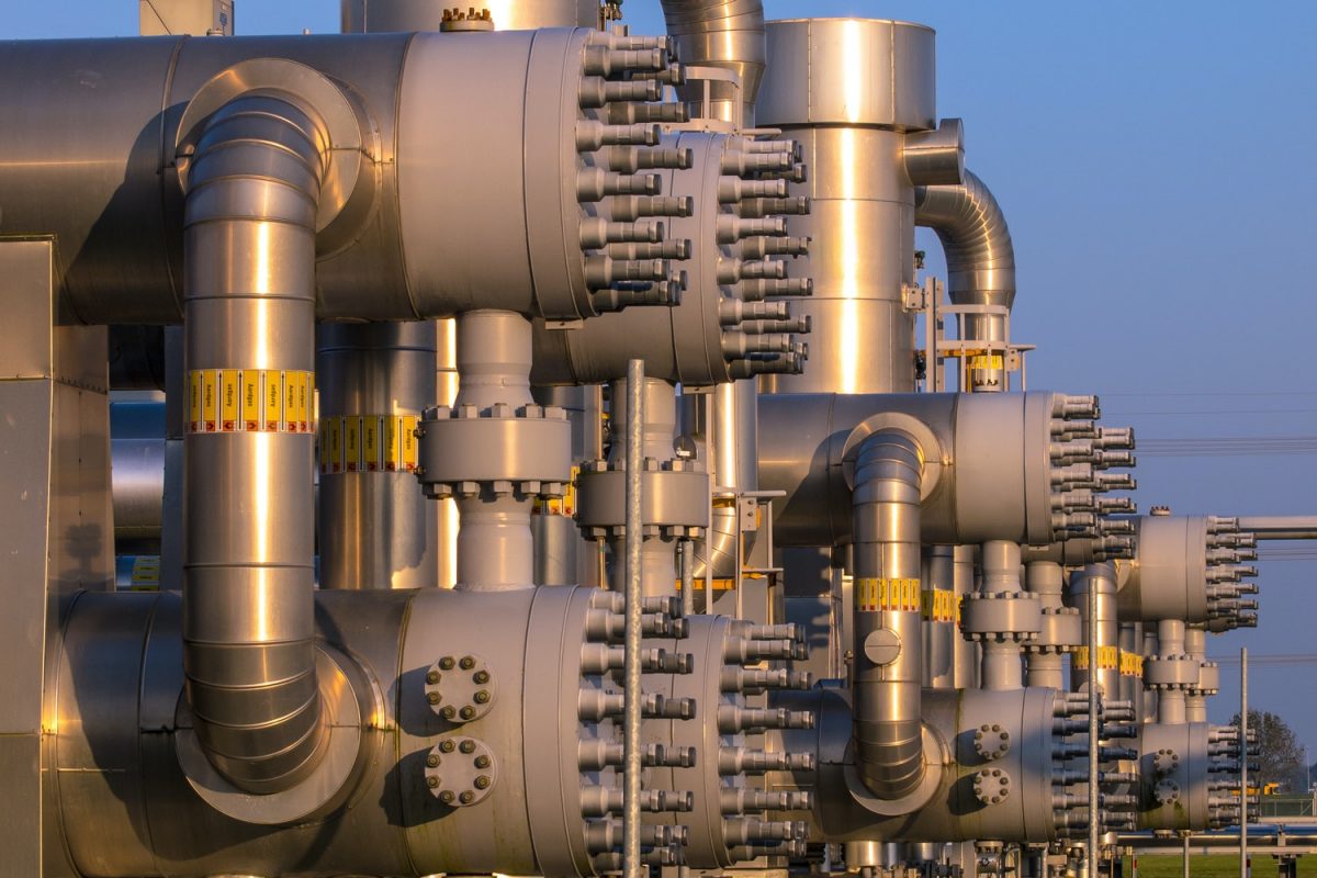 Detail of chemical industry